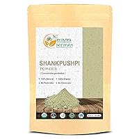 Shankhpushpi Powder 5.3 oz / 150 GMS Convolvulus Pluricaulis 100% Natural Helps in Digestion, Immunity Support