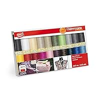 A&E GUTERMANN CONSUMER DIV Gutermann Sew-All Polyester Thread Set-20 Spools-Basics, Assorted