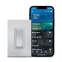 Wi-Fi Smart Home Switch Works with Hey Google and Alexa, Color Change Kit (Silver Granite/Oil Rubbed Bronze/White)