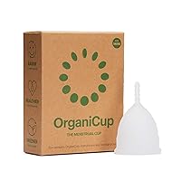 OrganiCup Menstrual Cup - Size Mini - Eco-Friendly, Reusable Period Solution - Superior to Pads & Tampons - Suitable for Light to Heavy Flow
