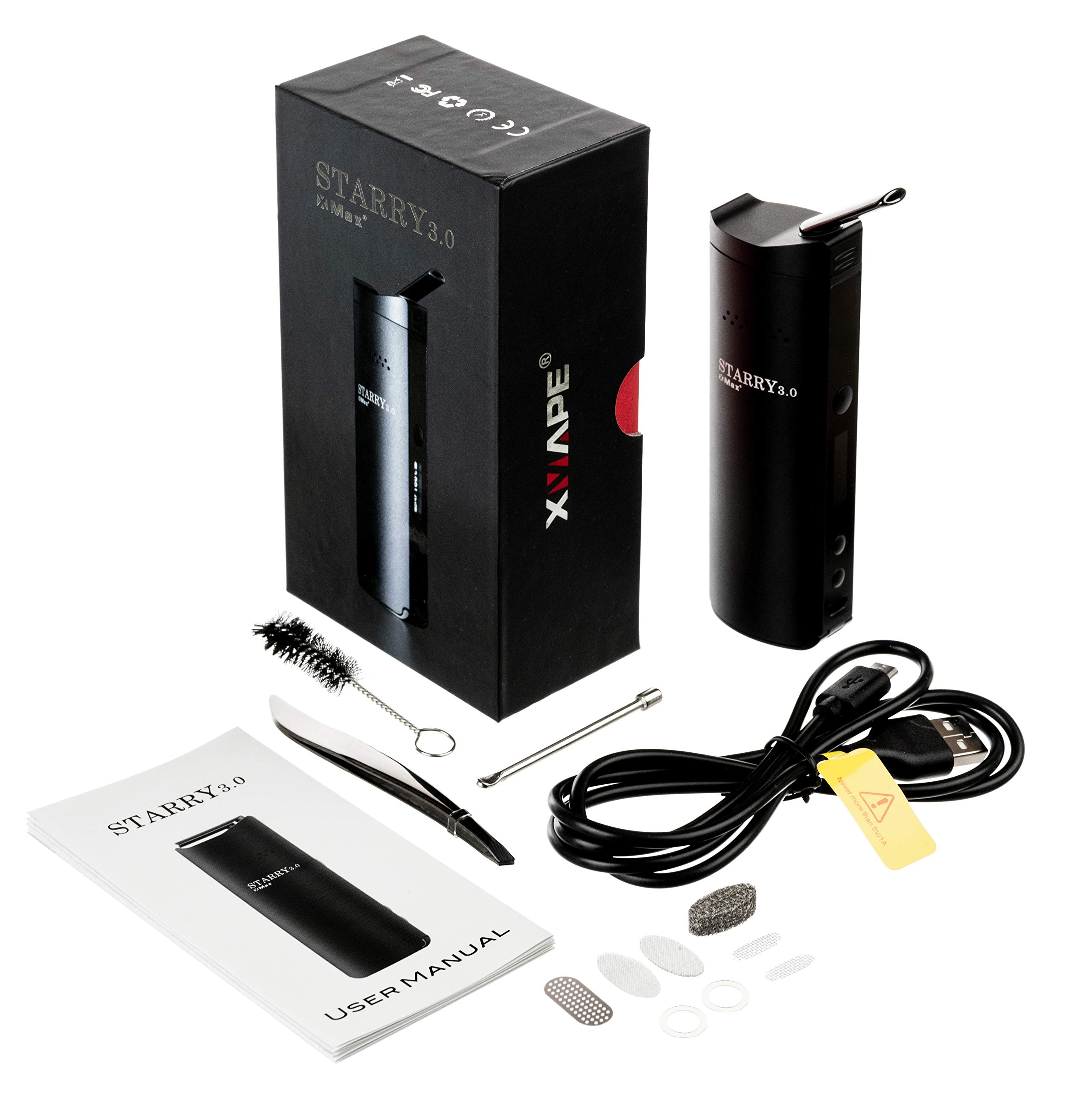 Mua Xmax | Starry 3.0 - Portable Vaporizer - For Dried Herbs, Oil and Wax -  Complete Set - Black trên Amazon Đức chính hãng 2023 | Giaonhan247