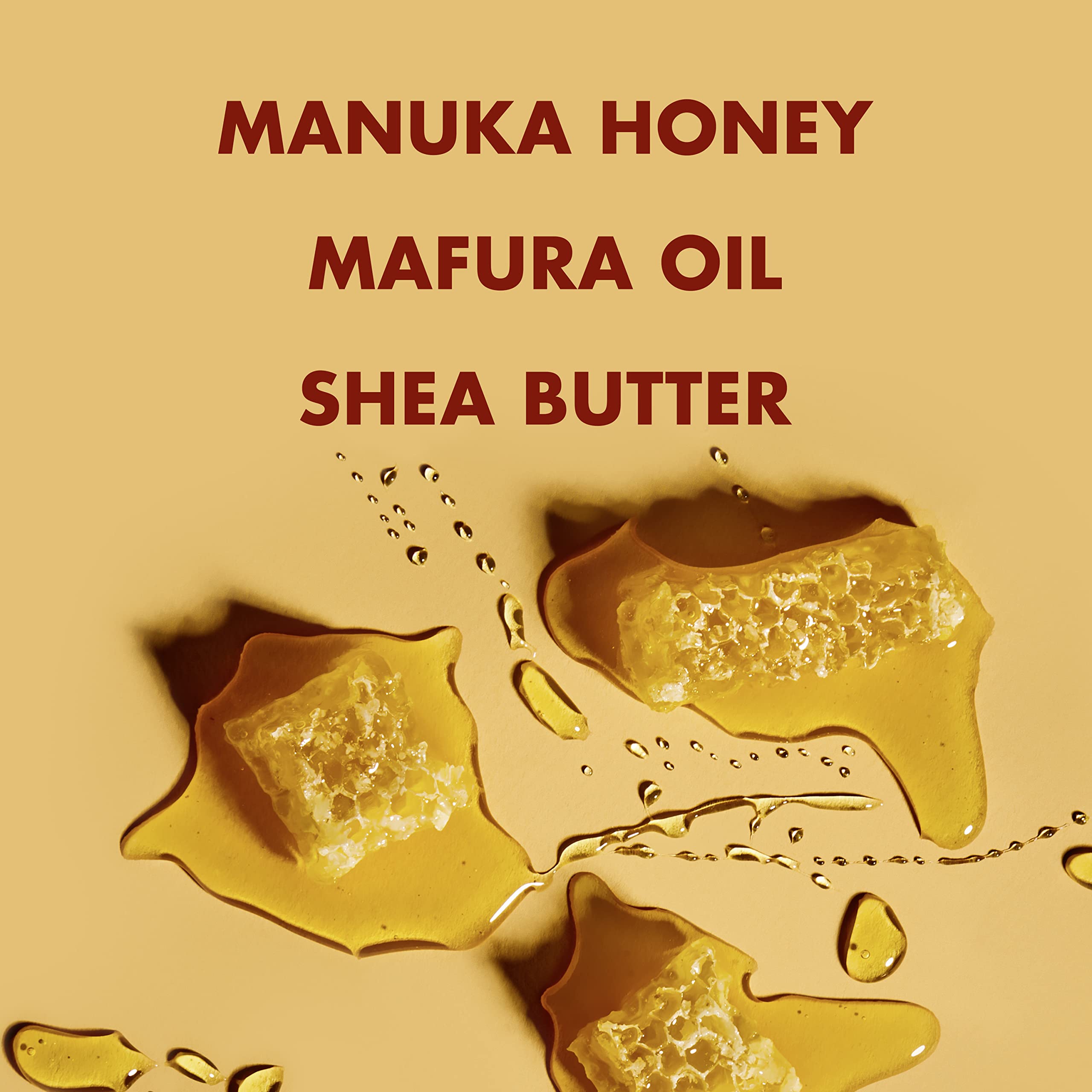 SheaMoisture Intensive Hydration Shampoo for Dry, Damaged Hair Manuka Honey and Mafura Oil Sulfate-Free 13 oz, Gold
