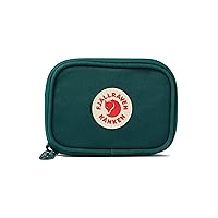 Fjällräven Kanken Card Wallet for Men, and Women - Zippered Compartment with Interior Coin Pocket, Exterior Sleeve, and Durable Design Arctic Green One Size One Size