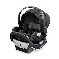 Chicco Fit2 Infant and Toddler Car Seat and Base, Rear-Facing Seat for Infants and Toddlers 4-35 lbs., Compatible with Chicco Strollers, Baby Travel Gear | Staccato/Black