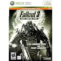 Fallout 3 Game Add-On Pack: Broken Steel and Point Lookout Fallout 3 Game Add-On Pack: Broken Steel and Point Lookout Xbox 360