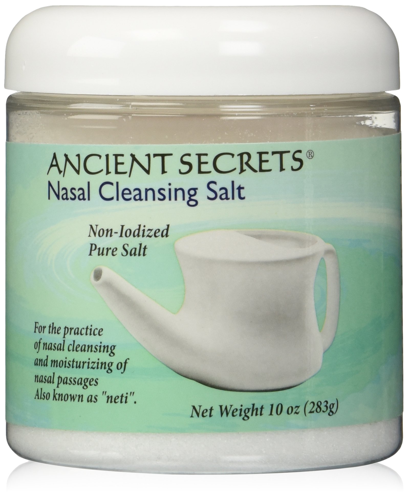 Nasal Cleansing Salt Jar Ancient Secrets 10 oz Salt