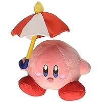 Little Buddy 1679 Kirby Adventure All Star - Umbrella/ Parasol Kirby 2 Plush, 7