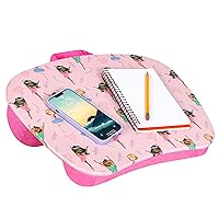 LAPGEAR MyStyle Portable Lap Desk with Cushion - Ballerina - Fits up to 15.6 Inch Laptops - Style No. 45324