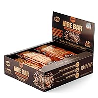 REDCON1 MRE Protein Bar, Crunchy Peanut Butter Cup - Contains MCT Oil + 20g of Whole Food Protein - Easily Digestible, Macro Balanced Low Sugar Meal Replacement Bar (12 Bars)