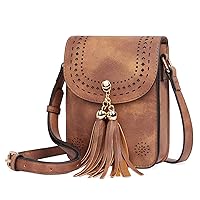 CLUCI Small Crossbody Bags for Women Leather Cell Phone Shoulder Purses
