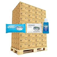 Terra Breeze Travel Size Laundry and Dishwasher Detergent & Dish Soap | Bulk Hotel Individual Amenities for Airbnb & Rental Kitchens | Full Pallet | 253 Cases with 45 Pieces each | 11,385 Total
