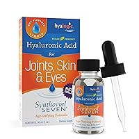 Synthovial Seven Hyaluronic Acid Liquid - HA Joint Support - Vegan - 1 oz