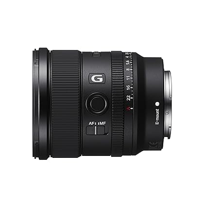 Sony FE 20mm F1.8 G Full-Frame Large-Aperture Ultra-Wide Prime Angle G Lens, Model: SEL20F18G,Black
