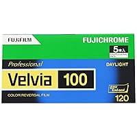 FUJIFILM 120 VELVIA100 EP NP12EX5 Reverse Film Fujichrome Velvia 100 Broney 12 Sheets 5 Packs