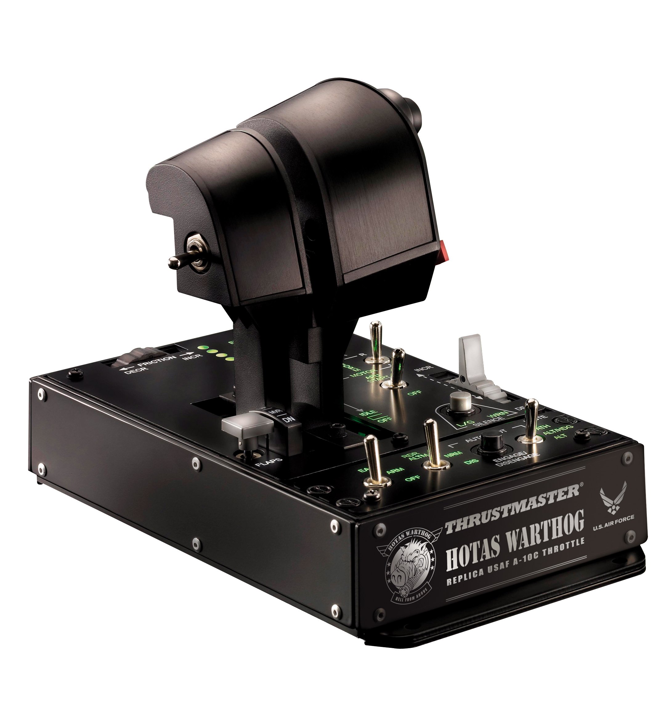 Thrustmaster HOTAS Warthog Dual Throttles for Flight Simulation, Official Replica of the U.S Air Force A-10C Aircraft (PC)