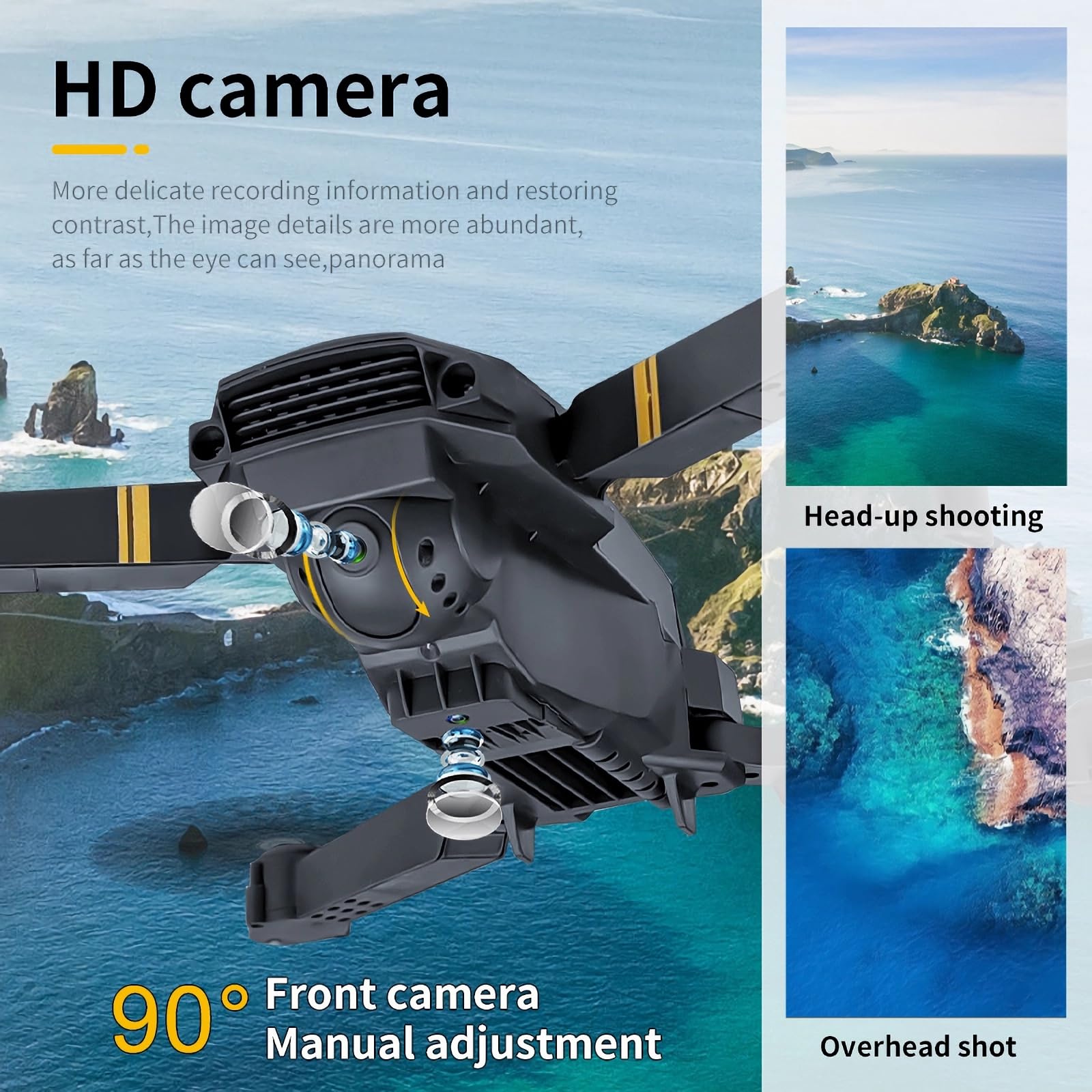 Amazon.com: Brushless Motor Drone, 1080P HD Dual Camera FPV Drone Foldable  WiFi Quadcopters with 𝐎𝐩𝐭𝐢𝐜𝐚𝐥-𝐅𝐥𝐨𝐰 Positioning, Christmas  Holiday Toys Gift for for Adults Kids Beginner : Toys & Games