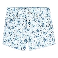 Levi's® Girl's Girlfriend Fit Printed Shorty Shorts (Little Kids)