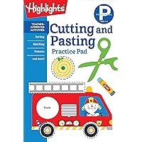 Preschool Cutting and Pasting (Highlights Learn on the Go Practice Pads) Preschool Cutting and Pasting (Highlights Learn on the Go Practice Pads) Paperback Spiral-bound