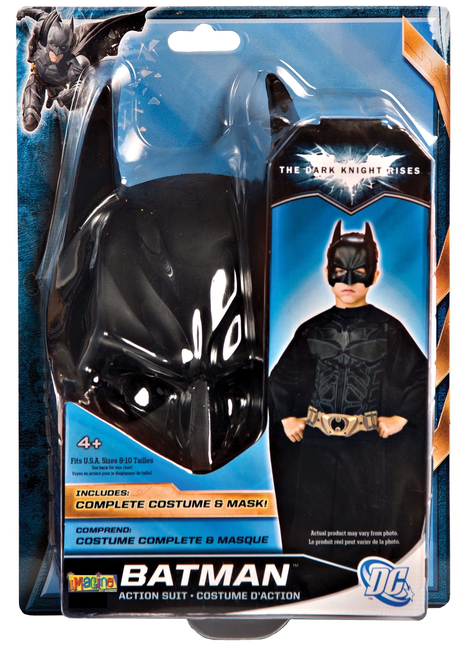 Batman Action Suit Set Costume for Kids