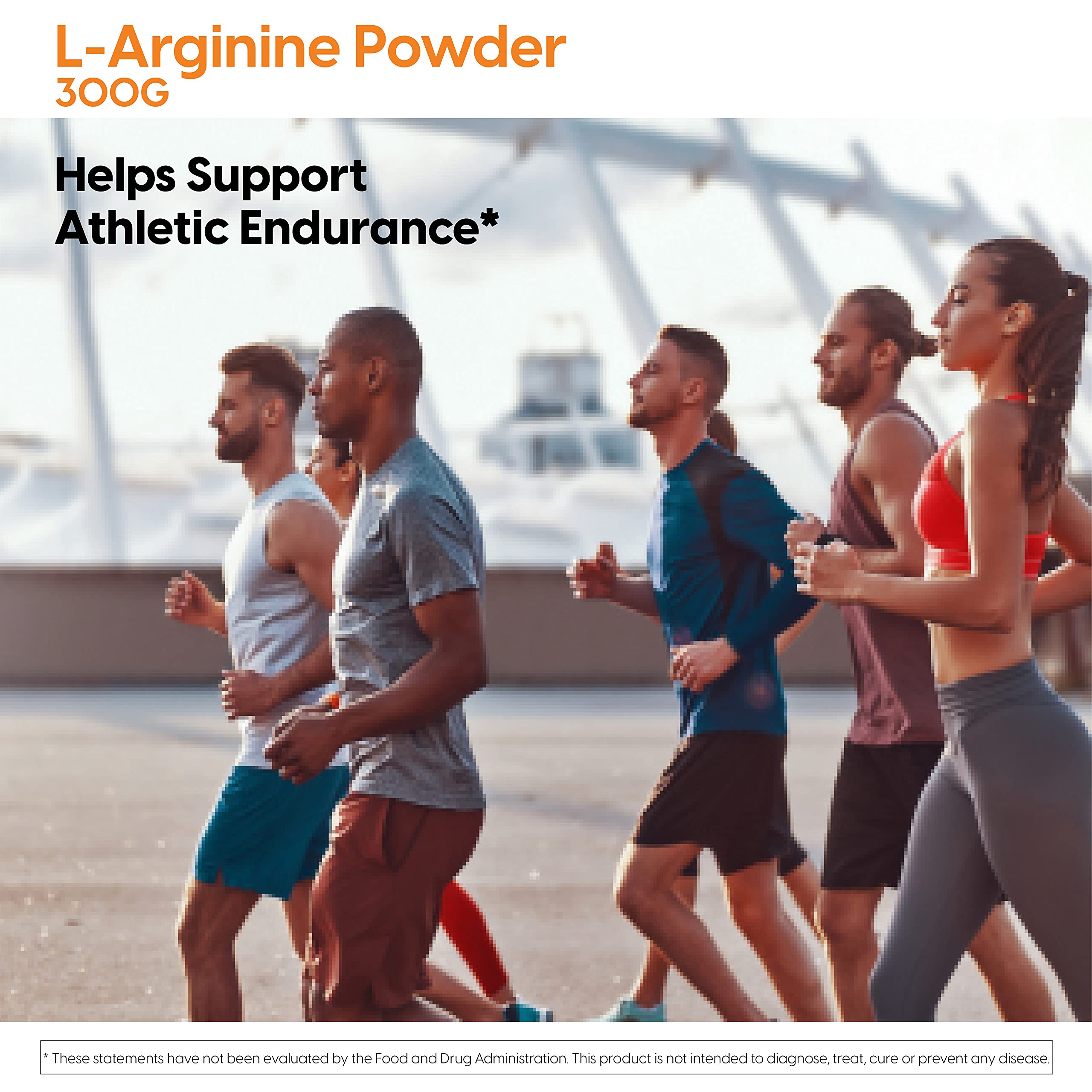 Doctor's Best L-arginine HCL Powder, Non-GMO, Vegan, Gluten Free, Soy Free, Helps Promote Muscle Growth, 300g