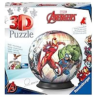 Ravensburger Marvel Avengers 3D Jigsaw Puzzle for Kids Age 6 Years Up - 72 Pieces - No Glue Required