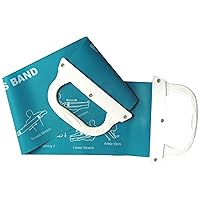 Tone Fitness Pilates Flex Band with Handle Blue