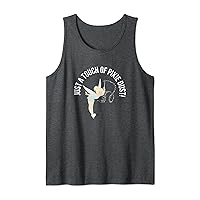 Disney Tinker Bell Just A Touch Of Pixie Dust Big Chest Logo Tank Top