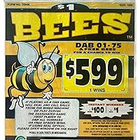Bees $599 Bingo Ball Holders 150 Tickets $348 Profit