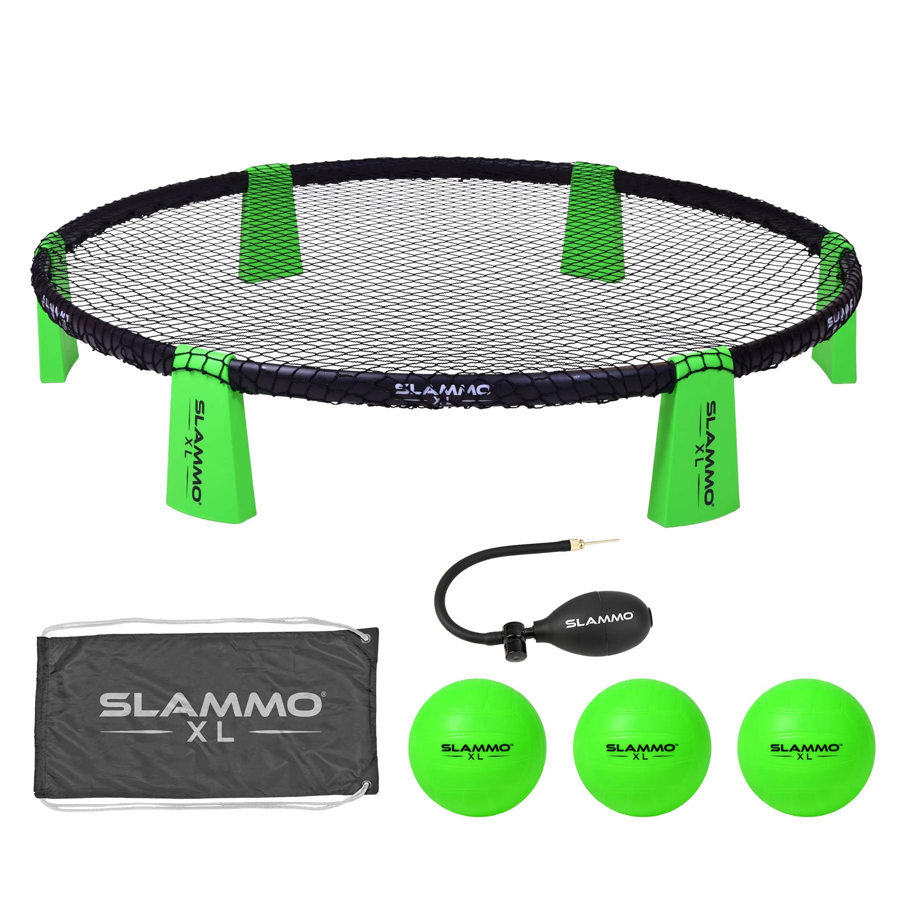 GoSports Slammo XL Game Set Huge 48 Inch Net Great for Beginners, Younger Players or Group Play