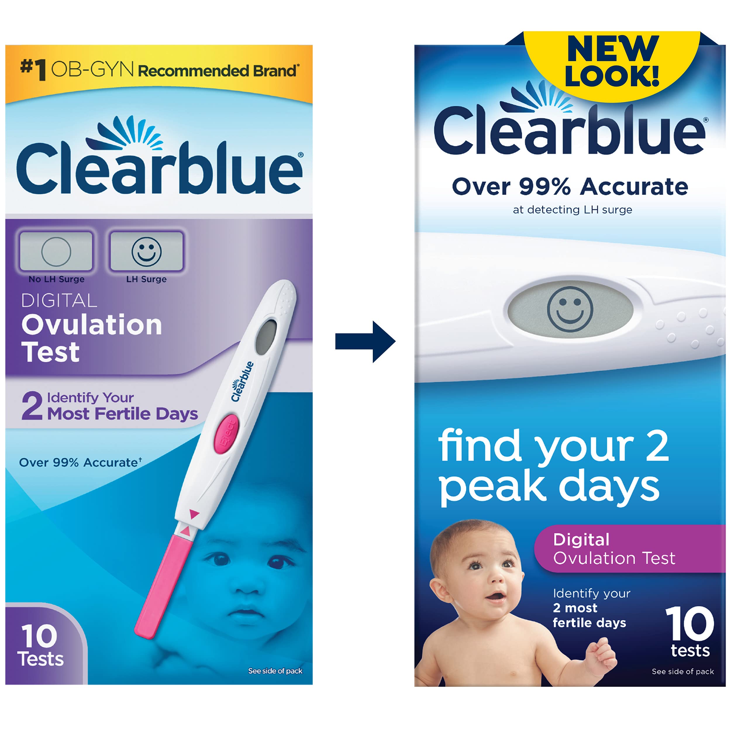 Mua Clearblue Digital Ovulation Predictor Kit Featuring Ovulation Test With Digital Results 10 3586