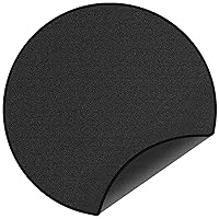 EEEKit Fire Bowl Mat, 91 cm Round Black Fireproof Mat, 3-Layer Fire Resistant Mat, Fire Pit Pad, BBQ Grill Mat for Floor, Lawn, Camping, Deck Protector (36 Inches)