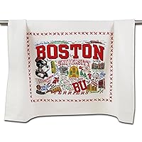 Catstudio Dish Towel, Boston University Terriers Hand Towel - Collegiate Kitchen Towel for Boston University Fans for Students, Graduation, Parents and Alums