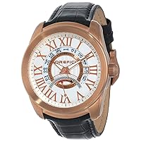 Orefici Unisex ORM8W4403 Classico World Time Slim Classy Sleek World Time Watch