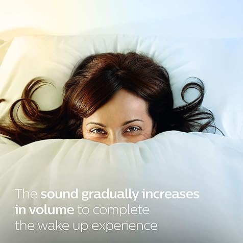 SmartSleep Wake-Up Light Therapy Alarm Clock with Sunrise Simulation, White, HF3500/60
