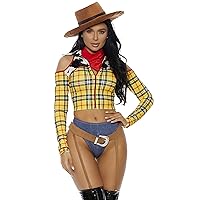 Women's Playtime Sheriff Sexy Cowboy Movie Character Costume
