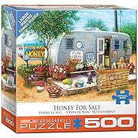 (EURHR Honey for Sale 500Piece Puzzle 500Piece Jigsaw Puzzle
