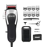 Conair Barber Hair Clippers, Barbershop Series Professional 20-Piece Hair Cutting Kit
