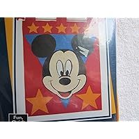 Mickey Mouse Fabric Applique Kit