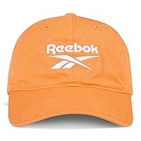Reebok Casual Relaxed Logo Cap with Adjustable Strap for Men and Women (One Size Fits Most)