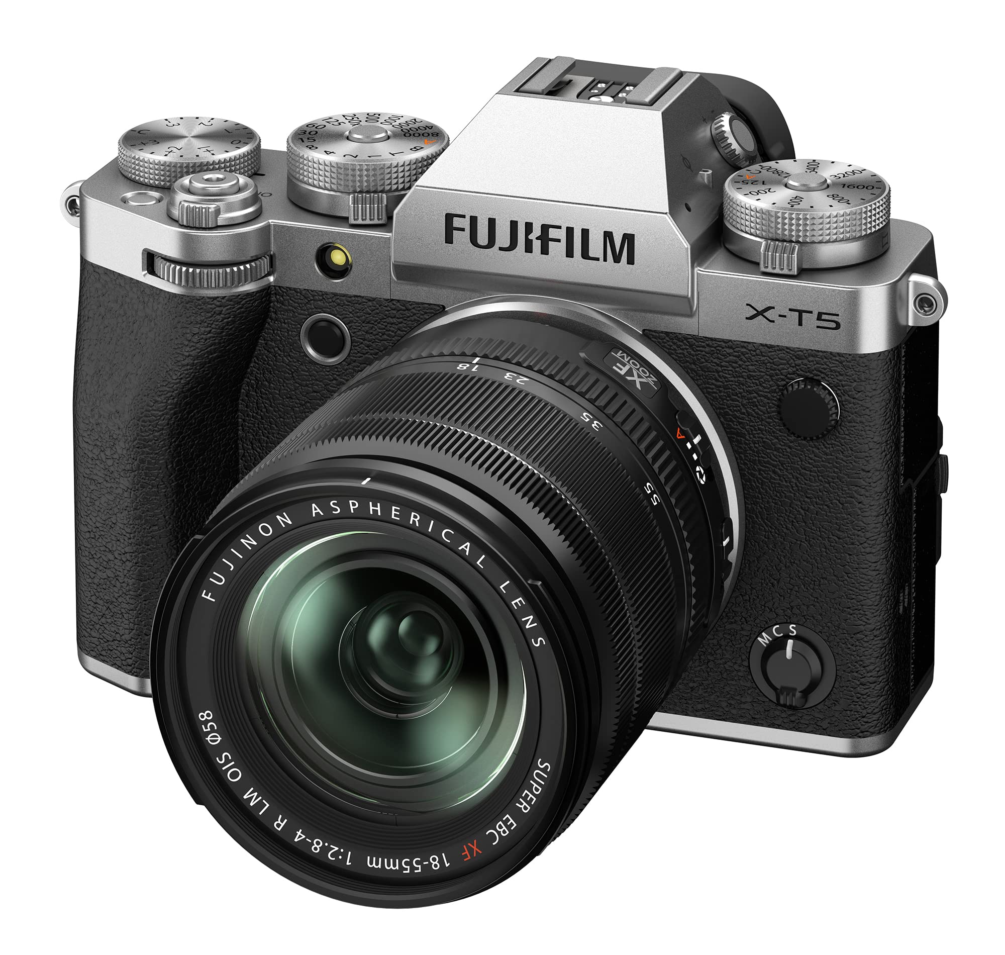 Fujifilm X-T5 Mirrorless Digital Camera XF18-55mm Lens Kit - Silver