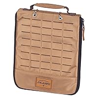 Guide Series Tackle Bag | Premium Tackle Storage with No Slip Base and Included stows, Khaki with Brown and Black Trim