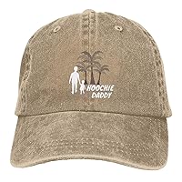 Hoochie Daddy Hat Baseball Cap Unisex Vintage Washed Distressed Cap Retro Adjustable Dad Hats