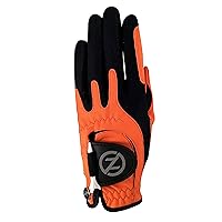 Zero Friction Junior Compression-Fit Synthetic Golf Gloves, Universal Fit One Size