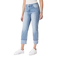Angels Forever Young Women's Signature Straight Crop Jeans