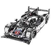 Champion Race Car Technique Building Blocks | Engineering Details | 1586 Pieces Major Brands Compatible | Adult Collectible | Scale 1:9.5