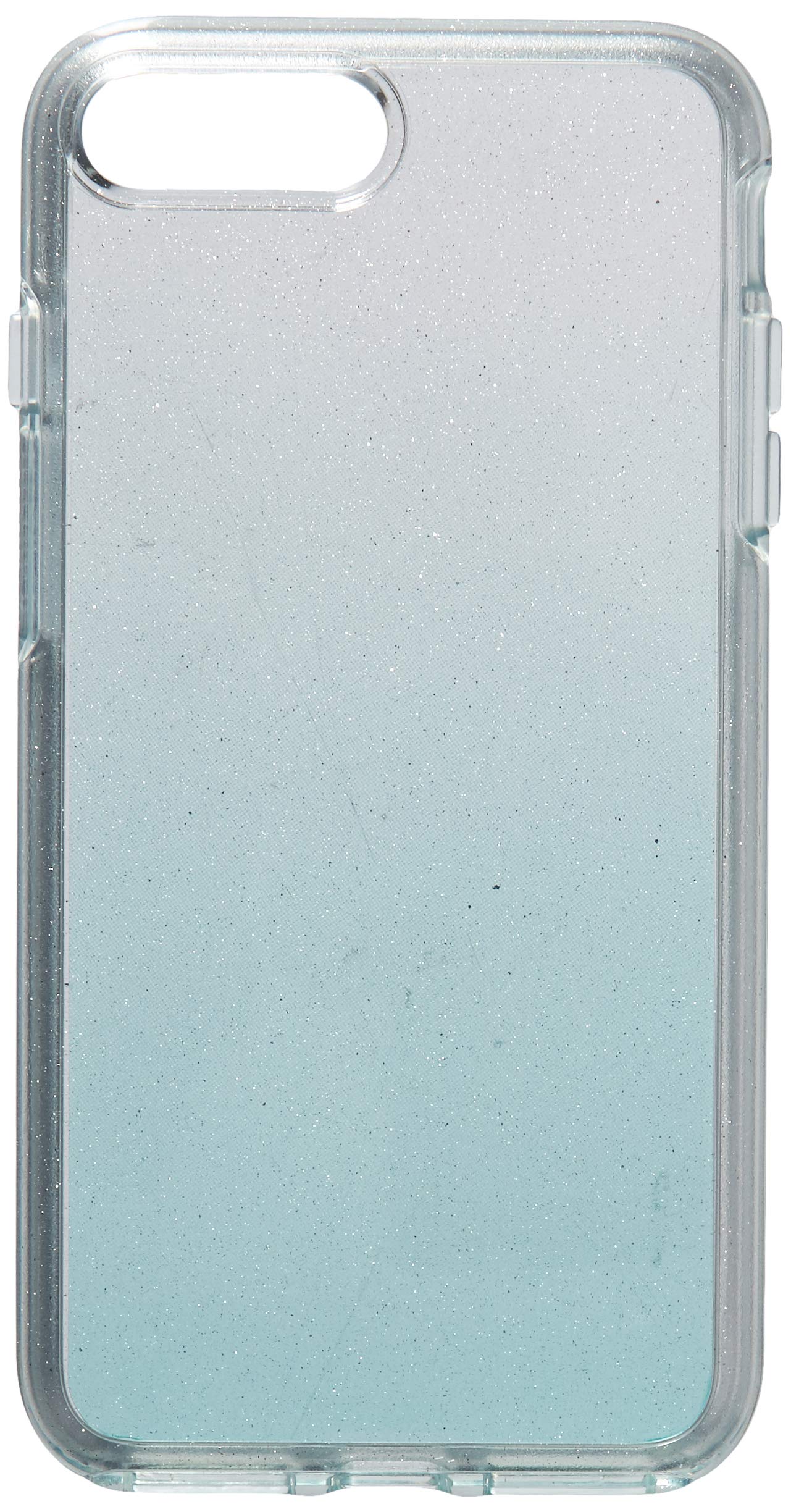 OtterBox SYMMETRY CLEAR SERIES Case for iPhone 8 Plus & iPhone 7 Plus (ONLY) - Retail Packaging - ALOHA OMBRE (SILVER FLAKE/CLEAR/ALOHA OMBRE)