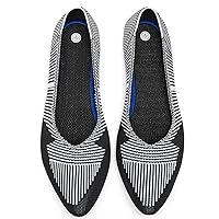 Women's Flats Mesh Ballet Flats for Women Comfortable Dress Shoes Slip On Pointed Toe Flats Shoes