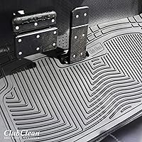 Shield Family/Club Clean Golf Cart Floor Mat, New & Improved, Only Golf Car Mat to Meet 6 ASTM Standard for DS, TXT, RXV, Precedent, Yamaha & Icon, Industry Standard Golf Cart Mat 8mm Thick - Patented