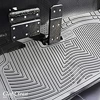 Shield Family/Club Clean Golf Cart Floor Mat - Fits EZGO TXT Carts - New & Improved - Only Golf Car Mat to Meet 6 ASTM Standards - Industry Standard Golf Cart Mat - Golf Car Mat 8mm Thick - Patented