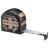 Spec Ops Tools 25-Foot Tape Measure, 1 1/8